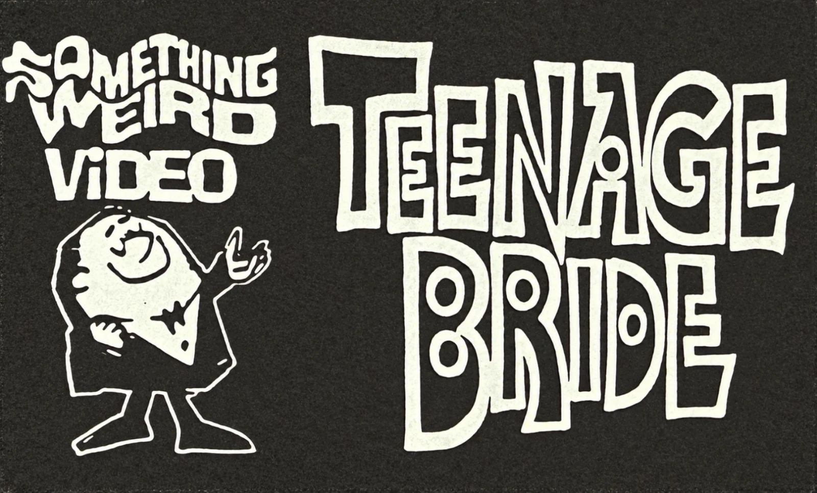 Teenage Bride VHS front label scan