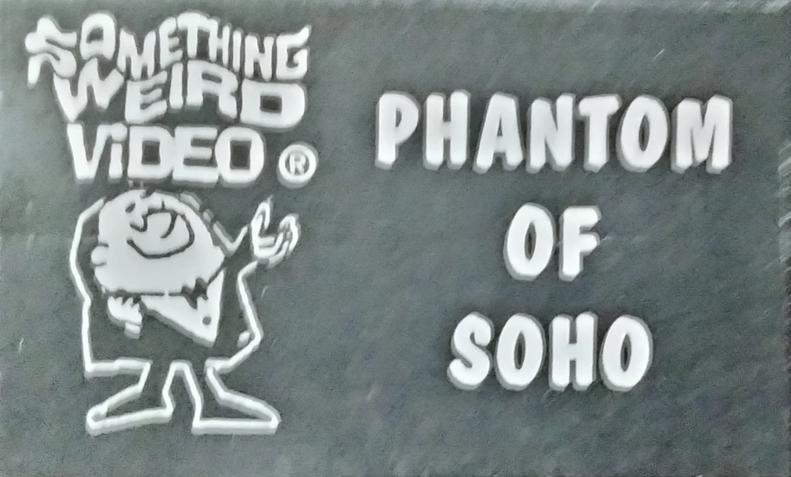 The Phantom of Soho VHS front label scan